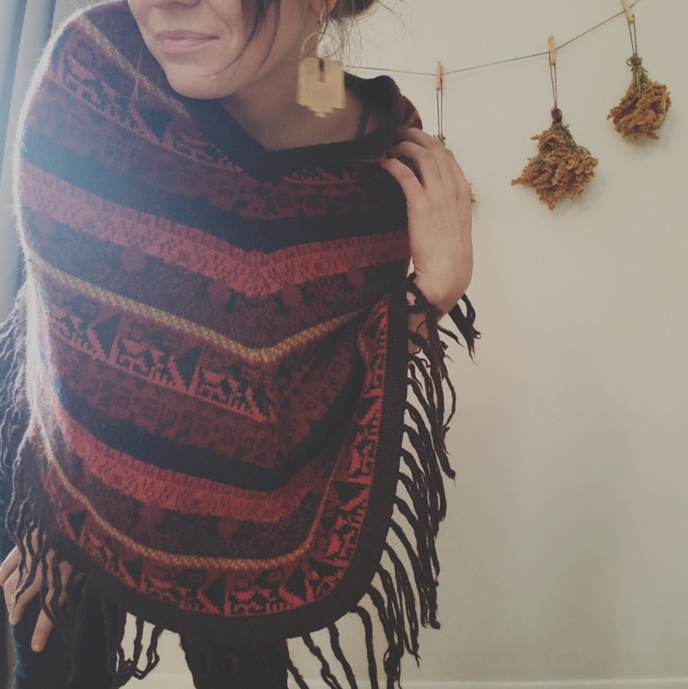 Autumn Poncho